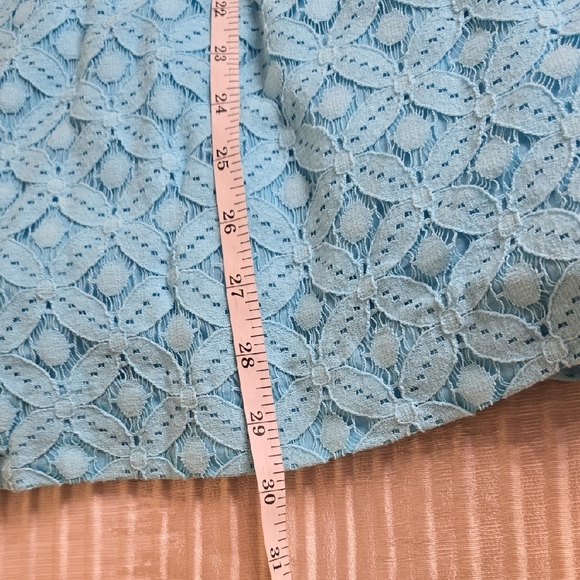 Lilly Pulitzer Strapless Turquoise Dress - Picture 16 of 16